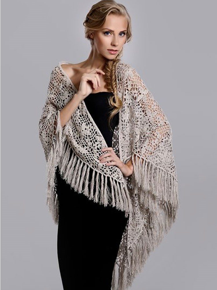 Шаль «А-316», лён